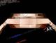 super clone Audemars Piguet Royal Oak rose gold blue face diamond watch 26715 (7)_th.jpg